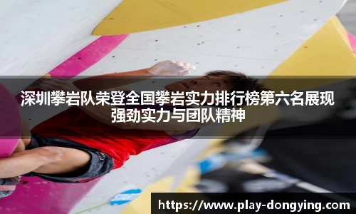 深圳攀岩队荣登全国攀岩实力排行榜第六名展现强劲实力与团队精神